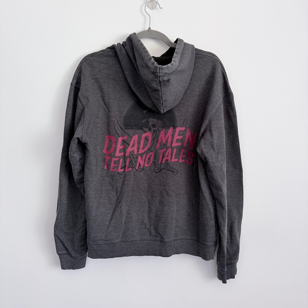 Disney Parks Pirates Of The Caribbean Dead Men Tell No Tales Pullover Hoodie - Picture 2 of 11